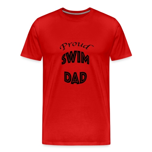 Swim Dad. - Men's Premium T-Shirt