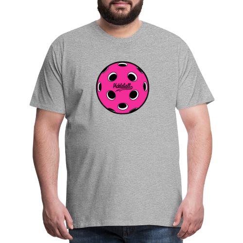 Everyday Pickleball Pink Ball - Men's Premium T-Shirt