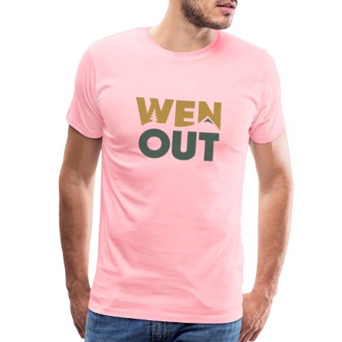 WenOut Logo (dark) - Men's Premium T-Shirt