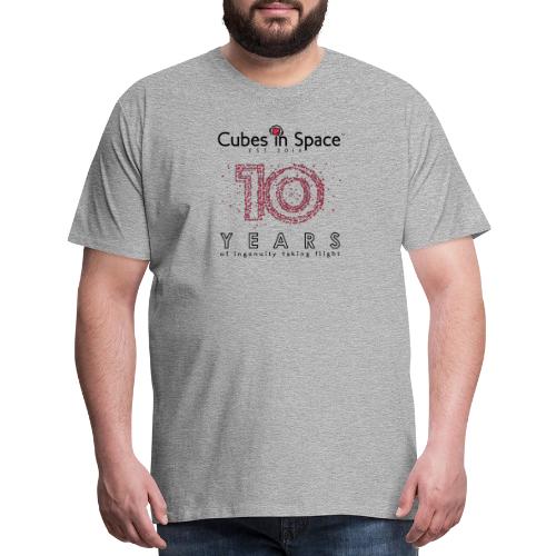 CiS 10th Logo - Men's Premium T-Shirt