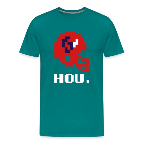 hou red - Men's Premium T-Shirt