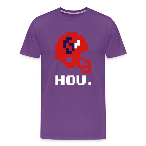 hou red - Men's Premium T-Shirt