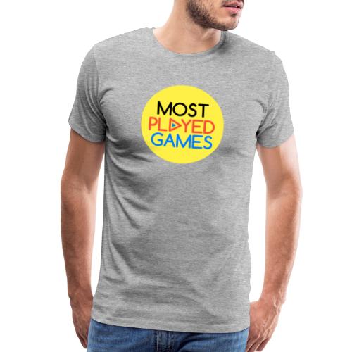 Most Played Games Logo - Men's Premium T-Shirt