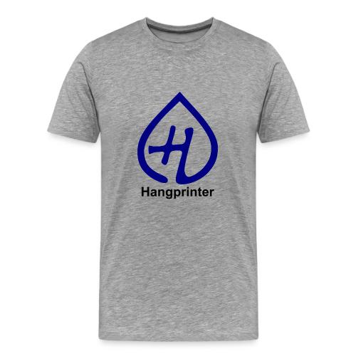 Hangprinter Logo and Text - Men's Premium T-Shirt