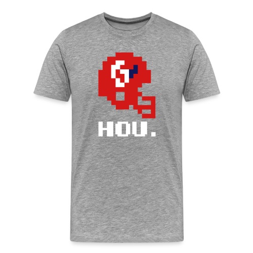 hou red 1 - Men's Premium T-Shirt