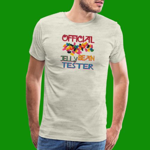 Official Jelly Bean Tester - Men's Premium T-Shirt