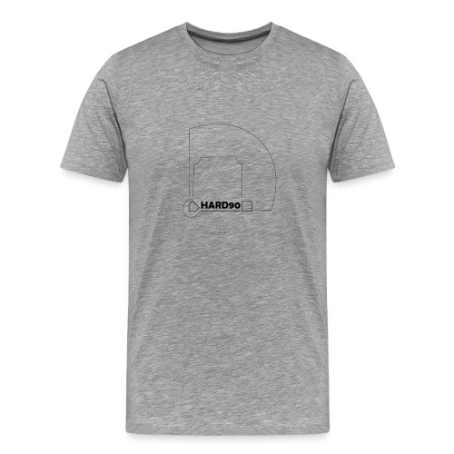 Hard 90 field - Men's Premium T-Shirt