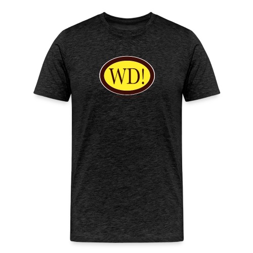 wd in circle seal - Men's Premium T-Shirt