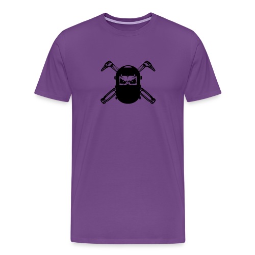 Welder Skull - Men's Premium T-Shirt