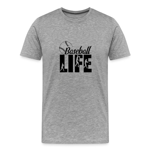 Baseball life - Men's Premium T-Shirt