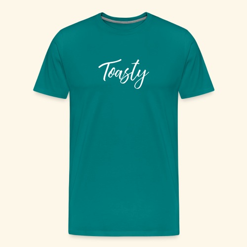 Toasty - Script - Men's Premium T-Shirt