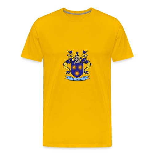 Bathgate Family Crest - Men's Premium T-Shirt