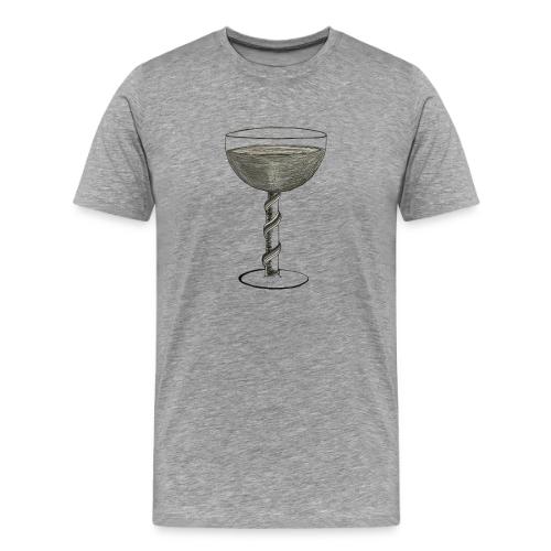 Wine glass - Men's Premium T-Shirt