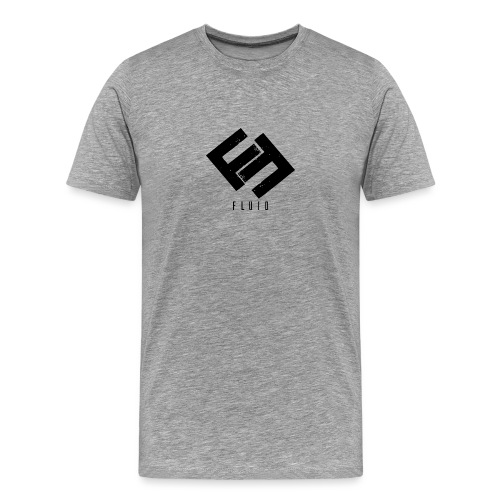 Fluid Logo - Men's Premium T-Shirt