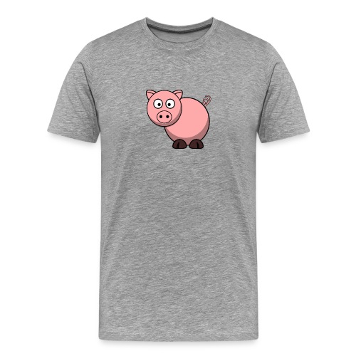 Funny Pig T-Shirt - Men's Premium T-Shirt