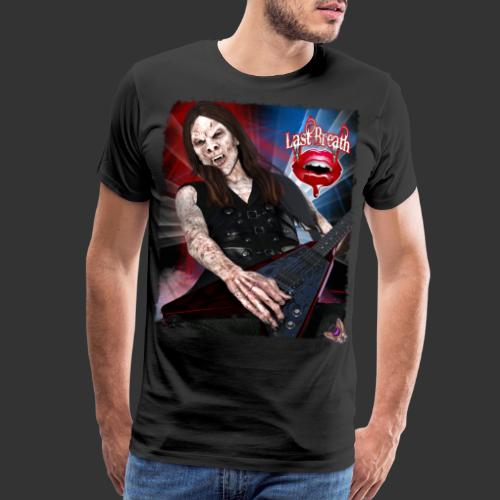 Last Breath: Vampire Guitarist Necro - Men's Premium T-Shirt