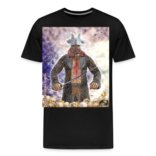 Undead Angels Pirate Captain Kutulu F002B - Men's Premium T-Shirt