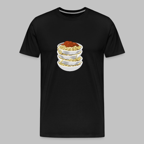 food tasty pasta 2400px - Men's Premium T-Shirt