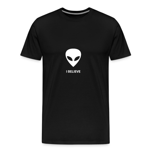 I BELIEVE ALIEN - Men's Premium T-Shirt