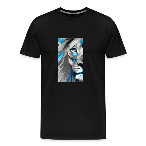 Blue lion king - Men's Premium T-Shirt