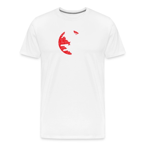 Spider Circle Design - Men's Premium T-Shirt