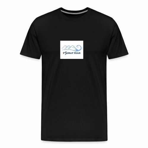 Pfessor Guus Mountains & Waves - Men's Premium T-Shirt