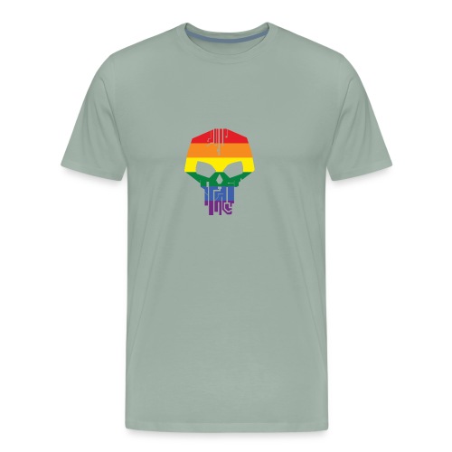 Black Ice Pride Logo - Men's Premium T-Shirt