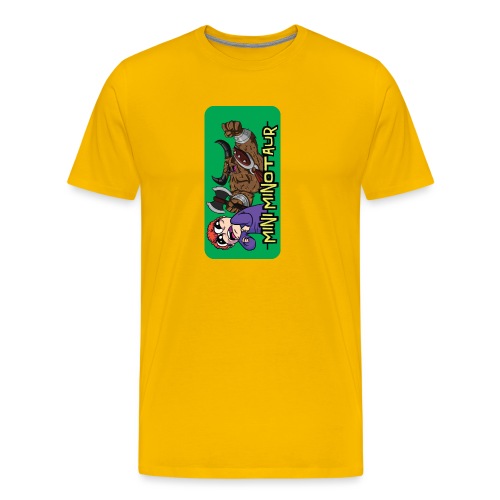 Mini Minotaur iPhone 5 - Men's Premium T-Shirt