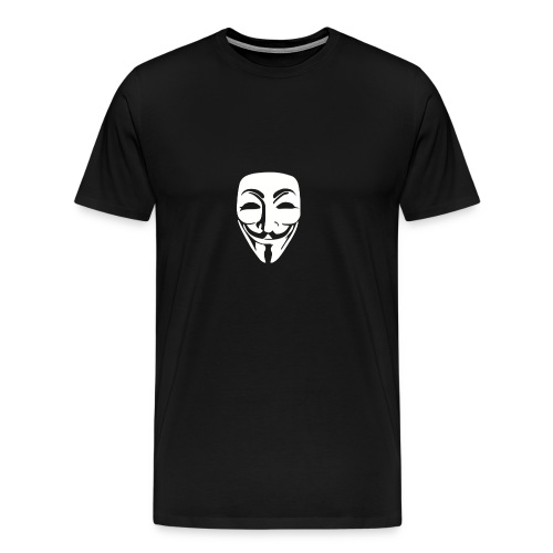 Anonymous Just Face gif - Men's Premium T-Shirt