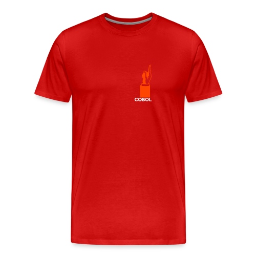 COBOL up (W) - Men's Premium T-Shirt