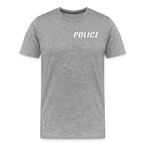 Police White - Men's Premium T-Shirt
