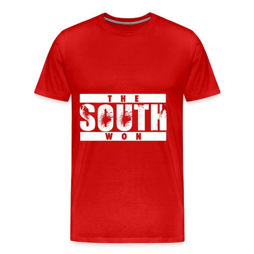 The South Won White - Men's Premium T-Shirt