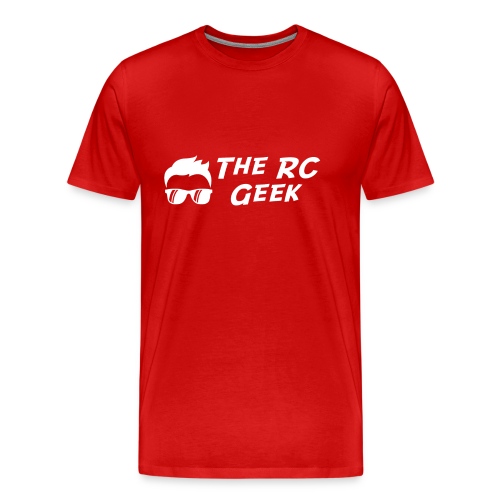 TRCG Logo-2 white - Men's Premium T-Shirt