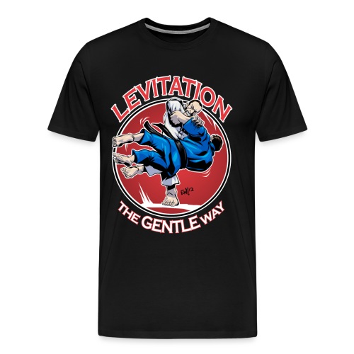 Judo Shirt - Levitation for dark shirt - Men's Premium T-Shirt
