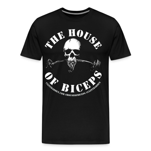HOUSEOFBICEPSLOGO3 - Men's Premium T-Shirt