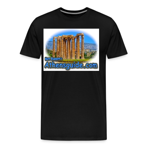athenshguide temple zeus jpg - Men's Premium T-Shirt
