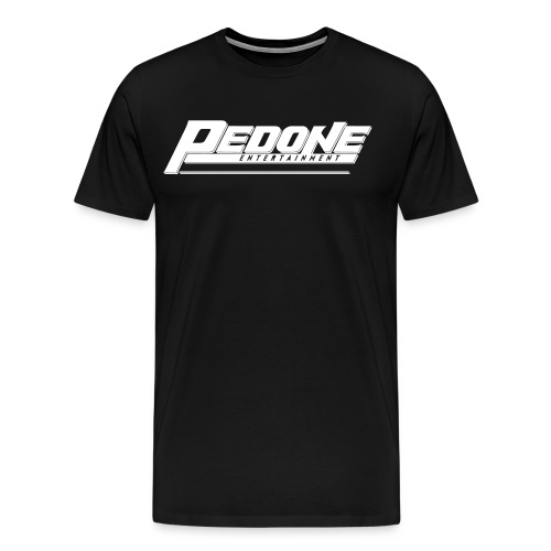 PE Logo Primary Mono Whit - Men's Premium T-Shirt