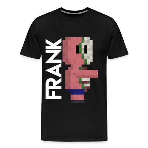 pig, Zombie, pixelart, Zombie pig Minecraft mug. - Men's Premium T-Shirt