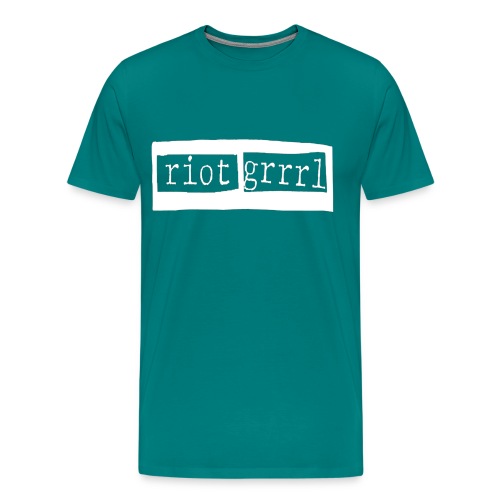 riot grrl - Men's Premium T-Shirt