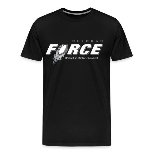 Force Logo white WTF - Men's Premium T-Shirt