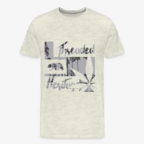 Threaded Heritage Venice Beach Logo Shirt - Men's Premium T-Shirt