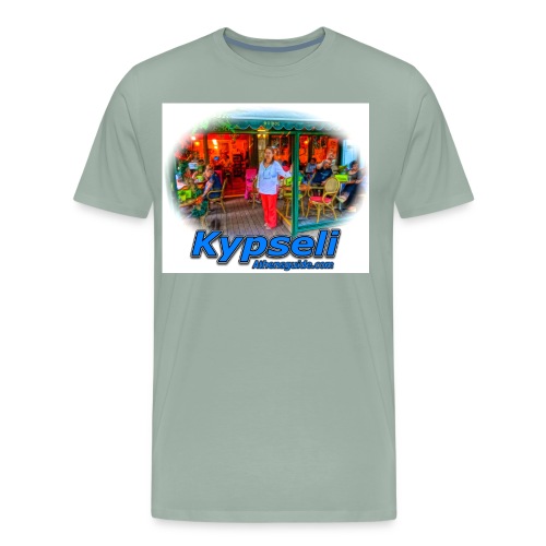Kypseli Foibos jpg - Men's Premium T-Shirt