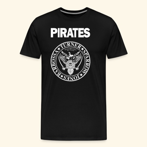 Punk Rock Pirates [heroes] - Men's Premium T-Shirt