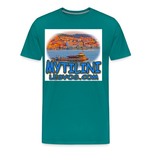 LESVOS MYTILINI 2B jpg - Men's Premium T-Shirt
