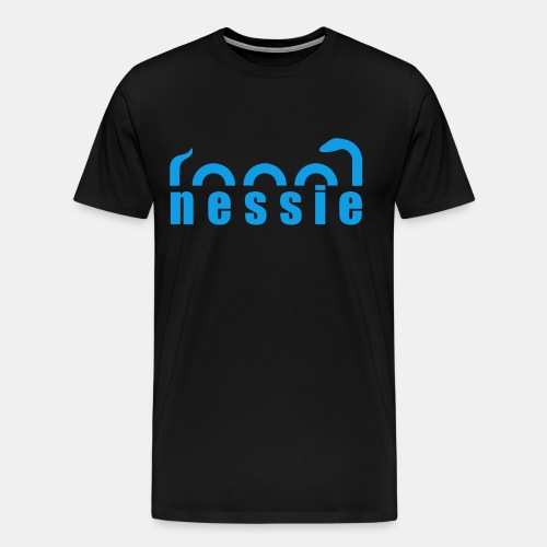Nessie Lake Monster Fun Loch Ness Design - Men's Premium T-Shirt