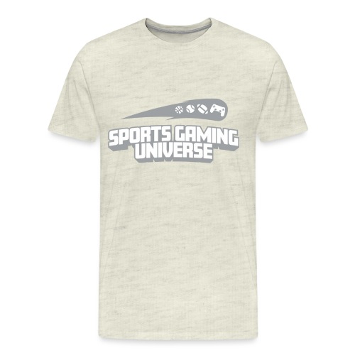SGU Logo 18 T Shirt Grey - Men's Premium T-Shirt