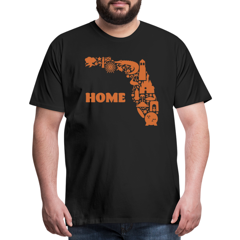 Home-Orange - Men's Premium T-Shirt