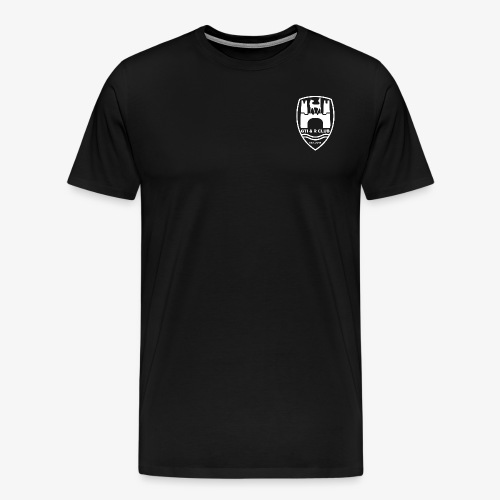 GTI & R Logo - white - Men's Premium T-Shirt