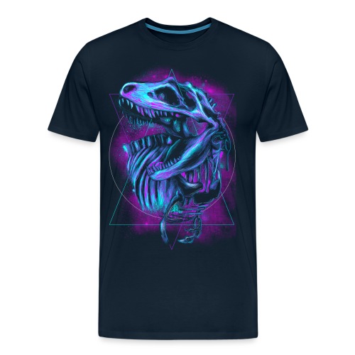 Dinosaur Skeleton T-shirt - Men's Premium T-Shirt