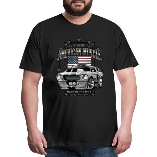 Classic American Muscle Car - Men's Premium T-Shirt